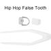 Hip Hop False Tooth Fashionable Hip Hop Tooth Single Brass for Most Teeth for Party for Daily Use(Silver) - Buy Online on GoSupps.com