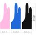 Senhai Digital Artist Gloves for Graphics Tablets 3 Pieces Size 2 Drawing & Painting Finger Gloves in Sapphire Blue Pink & Black - Buy Online on GoSupps.com