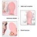 Makeup Sponge Silicone Puff Cute Fish Shaped Premium Cosmetic Puff Face Powder Applicator Beauty Tool for Blending Liquid Foundations Creams Nail Pink - Buy Online on GoSupps.com