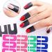 RIYAN 10 Sheet Elastic Peel Off Tape for Nails Painting Polish Guard Protectors DIY Nail Prevent Nail Blue - Buy Online on GoSupps.com