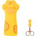 Cuticle Scissors - Cuticle Clippers Protective Sleeve Case - Scissors Protector with 3 Colors Cat Paw Shape Protective Sleeve for Nail and toenails Manicure Tools Naysku Yellow - Buy Online on GoSupps.com