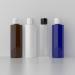 Zeoabsy 12-Pack 200ml Transparent PET Plastic Bottles with Black Hinged Lid - Ideal for Cosmetic Fluids & Travel - Buy Online on GoSupps.com