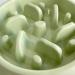 PTROUT Plastic Slow Feeder Dog Bowl - Prevent Choking & Overeating - Puzzle Pet Feeding Bowl for Medium & Small Dogs - Non-Slip Rubber Feet - Green - Buy Online on GoSupps.com
