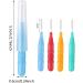 80 Pcs Soft Interdental Brushes for Effective Dental Hygiene - Teeth Floss Picks for Cleaning Gaps Between Teeth - Buy Online on GoSupps.com
