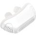 Anti Snoring Device Smart Electric Anti Snoring Stopper Electric Silicone Anti Snore Device Prevention Aid Tool Double Eddy Current Fan Designs for Better Sleep(Color:White)