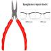 Buy Nasal Pad Tongs - DIY Craft Glasses Pliers Micro Stainless Steel Optical Tool for Frame Repair | International Shipping - Buy Online on GoSupps.com