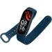 Buy Ainiv Adjustable Fitness Bracelets for Xiaomi Mi Band 3/4/5/6/7/8 - Waterproof Silicone/Nylon/Stainless Steel - 3-Pack in Black/Gray/Blue - Buy Online on GoSupps.com