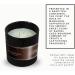 Pecksniff's Black Bourbon & Mandarin 3-Wick Scented Candle - 283g/9.9oz | Long-Lasting Aromatherapy for Relaxation | International Shipping Available - Buy Online on GoSupps.com