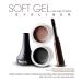 Go Ho Matte Brown Gel Eyeliner - Waterproof, Smudge-proof, Long-lasting Cream with Brush - 2 Brown - Buy Online on GoSupps.com