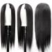 Dixtefo V Part Brazilian Virgin Straight Human Hair Wig for Black Women - 16 Inch, 150% Density, Natural Color - Upgrade U Part Design - No Leave Out, Glueless, Lace Front & Clip In Half Wig - Buy Online on GoSupps.com