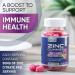 IKJ Zinc Gummies - High Potency Zinc Citrate Supplement for Immune Support - 60 Gummies - Buy Online on GoSupps.com