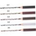 FOMIYES 4 Pcs Eyeliner Pencil Beauty Cosmetic Tool Double Head Eyebrow Pencil Makeup Pen Miss Lasting 1 count (Pack of 1) Picture 1x2pcs - Buy Online on GoSupps.com