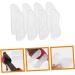 FRCOLOR 4 Pairs Silicone Heel Cushions - Wear-Resistant Transparent Heel Stickers & Adhesive Pads for Comfortable Foot Care | International Shipping Available - Buy Online on GoSupps.com