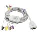 Sino-K Compatible Burdick ECG Cable 10 Leads IEC Pinch/Grabber European Standard Plug CE/FDA Certified