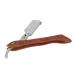 Light Rosewood Bart Hairdresser Hand Razor for Men - Comfortable Handle High-Quality Design Durable & Stylish Grooming Tool - Buy Online on GoSupps.com