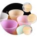 EXCEART Large Mixing Bowl Set - 3 Pcs Facial Mask Bowls for DIY Beauty Care - Ideal for Eye Masks - Yellow Color - Buy Online on GoSupps.com