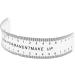 NOLITOY 4 Pcs Flexible Eyebrow Measure Curved Ruler Semi Eyebrow Ruler Tool Eyebrow Trimming - Buy Online on GoSupps.com