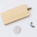 Billioteam Bird Wood Platform with Stainless Steel Washers - Ideal for Budgie, Parakeet, Parrots, Cockatiel, Hamster, Gerbil, Chinchillas | 4 Sizes Available - Buy Online on GoSupps.com