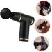 Homsfou Fascia Massage Gun Set | Deep Tissue Hand Massager for Pain Relief | Portable Percussion Muscle Device | Fitness & Wellness Tool (18x13.5x4cm Black) - Buy Online on GoSupps.com