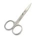 Craft Craft Scissors Stainless Steel Professional Nail Scissor Manicure for Nails Eyebrow Nose Eyelash Cuticle Scissors Curved Pedicure Makeup Tools Scissors