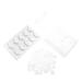 1 Set Eyelash Set Eyelash Grafting Head Art Eyelashes Beauty Supplies Makeup Eyelash Eyelashes Extension Holder Salon Eyelashes Fake Eyelash Eyelashes Extension Practice Tray