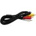 Sony Handycam AV Video Cable VMC-15FS 3.9ft for DCR/HDR Camcorders - Buy Online on GoSupps.com