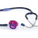 Buy Acoustic Stethoscope for Doctors & Medical Students - Lightweight Flexible Soft Sealing Ear Knobs - Blue - Ships Internationally - Buy Online on GoSupps.com