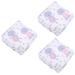 Healeved 3 pieces storage bag outdoor decoration Small organizer bag Outdoor decoration mini cosmetic bag portable menstrual pillow pocket cotton as shown x 3 pieces 13x13x3cmx3pcs