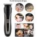 Electric Hair Clipper & Beard Trimmer Set - Rechargeable Nose Hair Trimmer & Limit Comb - International Shipping Available - Buy Online on GoSupps.com