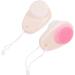 FRCOLOR Pack of 8 Double-Sided Facial Cleansing Brush Face Scrub Scrubber Silicone Facial Cleanser Handle Facial Brush Bathroom Accessories Painted - Buy Online on GoSupps.com
