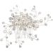 FRCOLOR Set of 3 Bridal Headpiece Tiara Bridal Insert Comb Bridal Hair Comb Hairpin Miss Wedding - Buy Online on GoSupps.com