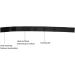 Breathable PD Belt for Peritoneal Dialysis Catheter Holder - Adjustable & Soft - Black - Buy Online on GoSupps.com