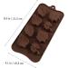 MAGICLULU Silicone Mold 2 Pcs Mold Reverse Mould Silicone Die Abrasives Silica Gel Manual Chocolate Mold - Buy Online on GoSupps.com