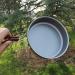 AIROKA Aluminum Alloy Non-Stick Medium Frying Pan - Folding Handle for Camping, Picnic, Hiking - Buy Online on GoSupps.com