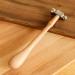 ToolTreaux Dual Face Ball-Peen Chasing Hammer with Wooden Handle - Flat & Round Face - Buy Online on GoSupps.com