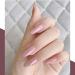 Sethexy Pink Mermaid Stiletto Long False Nails | Sparkle Acrylic Fashion Tips - 24 Complete Coverage Press-On Nails for Women & Girls - Buy Online on GoSupps.com