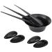 Jinlaili 6pcs Hair Dye Brush Set for DIY Salon Coloring - Complete Hair Coloring Tools Tanning Shell Combs & Ear Pads - Buy Online on GoSupps.com