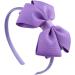 CCHAMP 7x Multicolor bow headbands for girls alice bands bowknot hairbands satin head bands for girls women kids birthday party favours giveaways gift present - Buy Online on GoSupps.com
