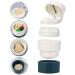 4-in-1 Multifunctional Pill Cutter & Grinder | Travel-friendly Medicine Dispenser - Buy Online on GoSupps.com