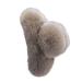 JSGHGDF Fashion Hair Barrette Stylish Hair Hairpin Hair Clip Faux Furs for Outfits Milk coffee
