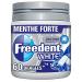 Freedent - White Chewing Gum Sugar Free Strong Mint - 84 g - Pack of 3