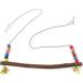 Handmade Honbay Hens Swing Chicken Toy for Large Bird Parrot Macaw - Wooden Bird Toy - Buy Online on GoSupps.com