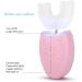 GOTOTOP Electric Toothbrush - U-Shape Head 4 Cleaning Modes IPX7 Waterproof Pink - Ultimate Vibration Cleaning & Cold Light Technology - Buy Online on GoSupps.com