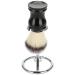 Stainless Steel Shaving Brush Stand - Durable & Compact Men's Shaving Accessory | Portable Design - Buy Online on GoSupps.com