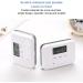 Digital Pill Dispenser with Alarm and LCD Display - 6 Compartment Mini Pill Organizer for Daily Medication Management - Buy Online on GoSupps.com