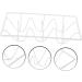 Alipis Egg Tray Eggs Fridge Egg Holder for Refrigerator Egg Cartons Reusable Egg Stand Flat Shoes Storage 18.00X12.00X3.50CM White - Buy Online on GoSupps.com