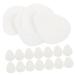 FOMIYES 100 Pairs Forefoot Half Size Pad Baby Pillow Foot Support Insoles Anti- Insole Pad Feet Pads Footpads Ball Cushion for Shoes Forefoot Cushion Pads Summer Foot Pads Adhesive White