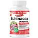 Nutridom Echinacea Purpurea Capsules | 5 500mg Per Day | 10x Extra Strength Non-GMO Vegan Free of Gluten Soy & Dairy Free (60 Count)
