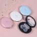 Buy Single Colored Contact Lens Case - Compact Oval Storage Container (White) for Safe & Stylish Eye Care - Buy Online on GoSupps.com