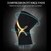 Buy X-Large Knee Brace & Patella Protector - Compression Knee Sleeve for Basketball & Running - Spring Support Kneepads - International Shipping Available - Buy Online on GoSupps.com